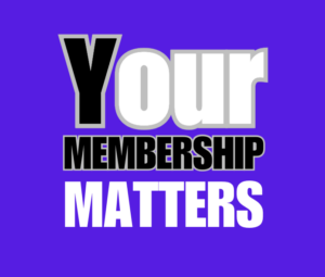 YOUR MEMBERSHIP MATTERS (PURPLE) logo